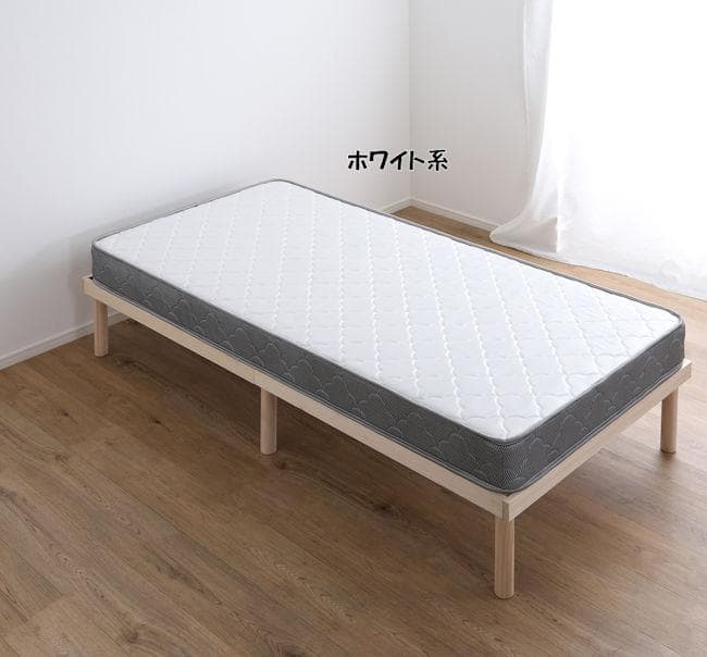 ボンネルコイルマットレス（ダブル）キルティング 圧縮ロール 体圧分散（1325）