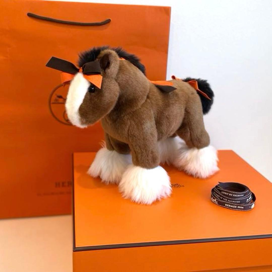 新品・未使用　エルメス　HERMES ぬいぐるみ　エルミー　PPM　馬　最終値下