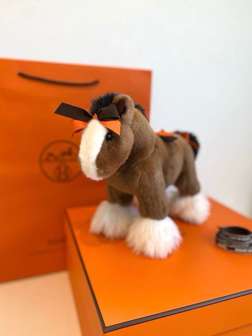 新品・未使用　エルメス　HERMES ぬいぐるみ　エルミー　PPM　馬　最終値下