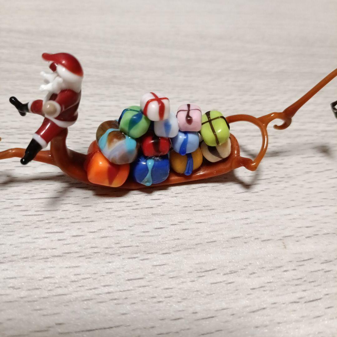 1点物　イタリア ベネチアで購入　サンタクロース ガラス製品