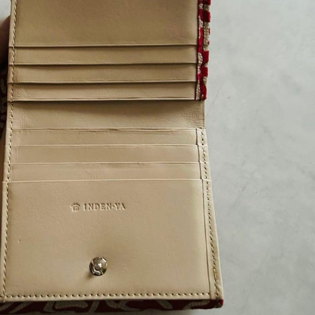 現行美品限定キースヘリング印伝コラボ　二つ折り財布印傳屋