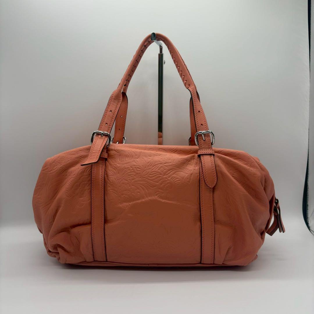 専用出品LOEWE アナグラム　ミニボストンバッグ レアカラー　カード付