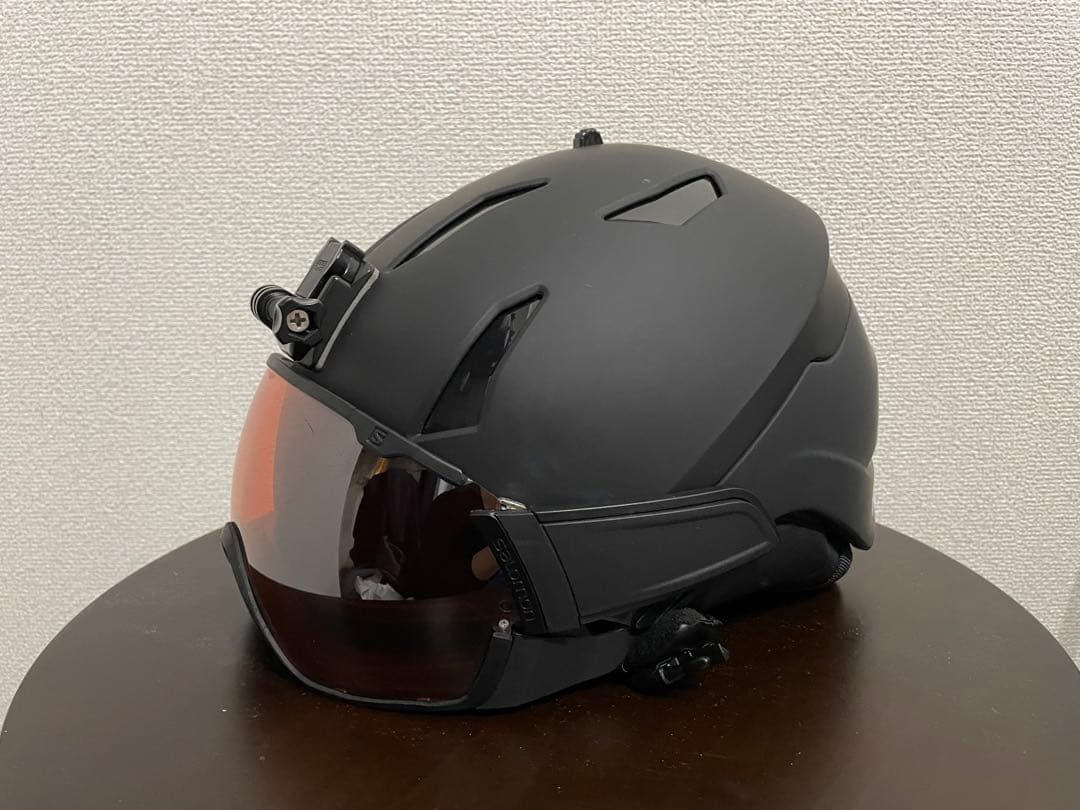 【即購入OK】Salomon ヘルメット　ゴーグル付き