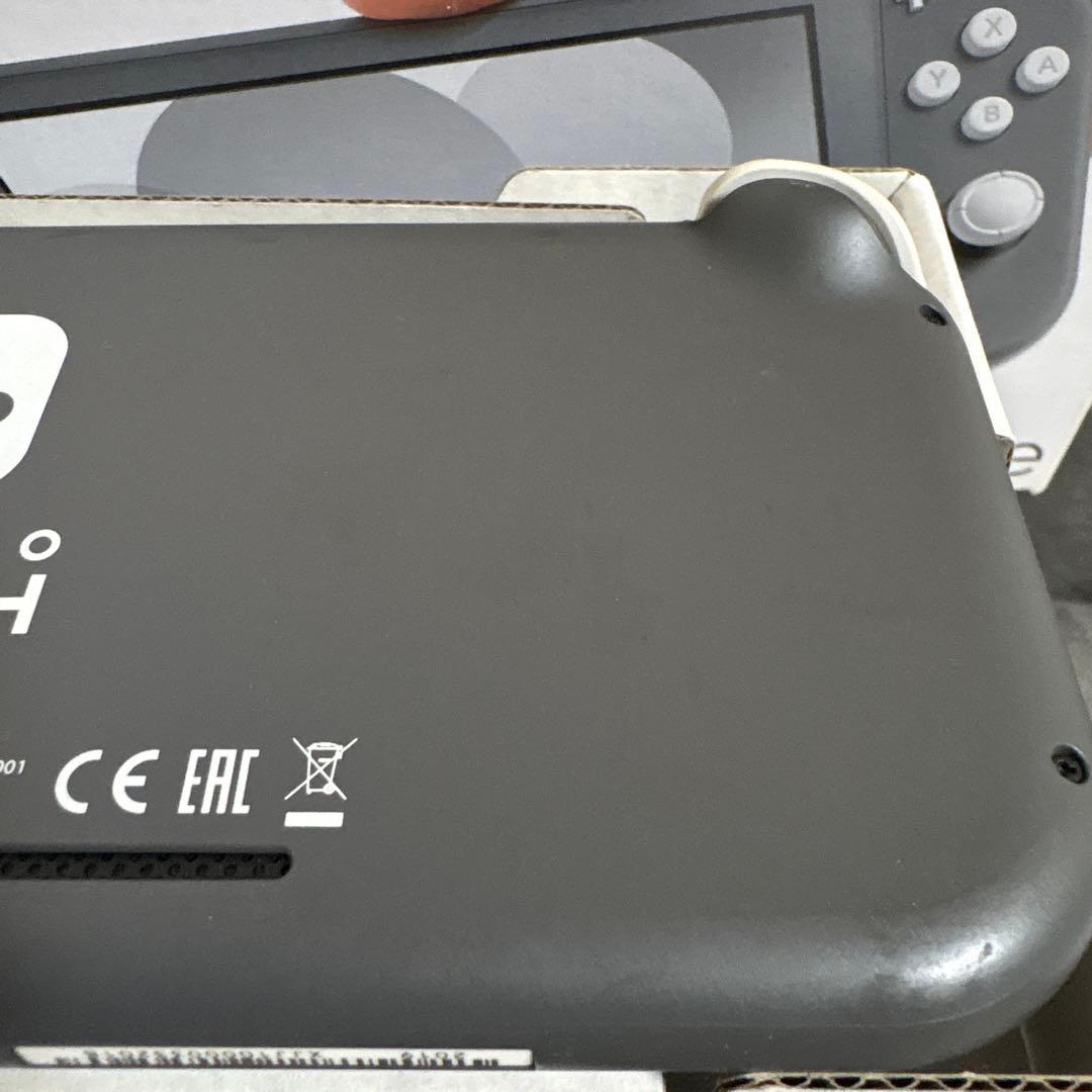 Nintendo Switch Lite グレー 本体　中古