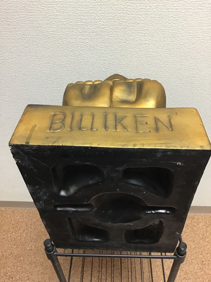 ビリケンさん　座高50cm　重さ？5kg〜10kg位？　店舗のオブジェに最適