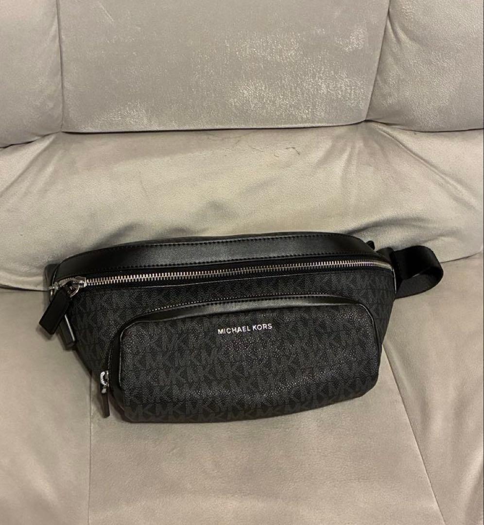 MICHAEL KORS ボディバッグ ウエストポーチ ブラック