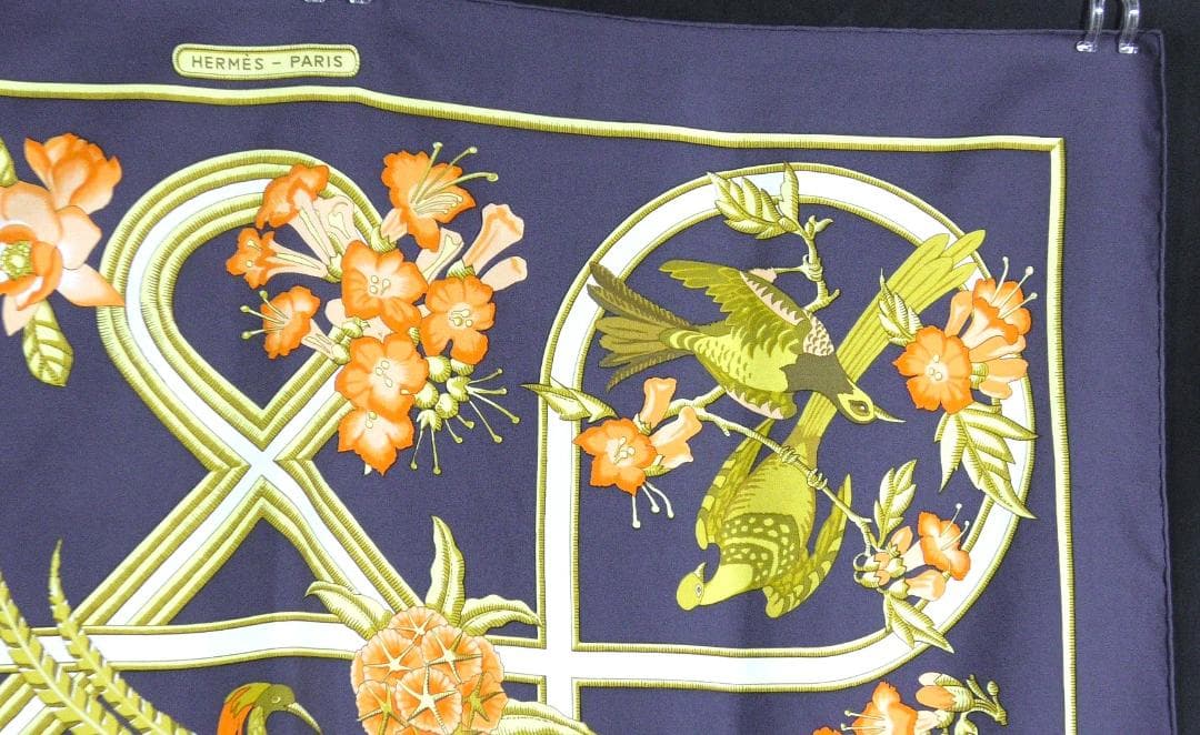 HERMES エルメス　大判スカーフ　カレ90　 D415