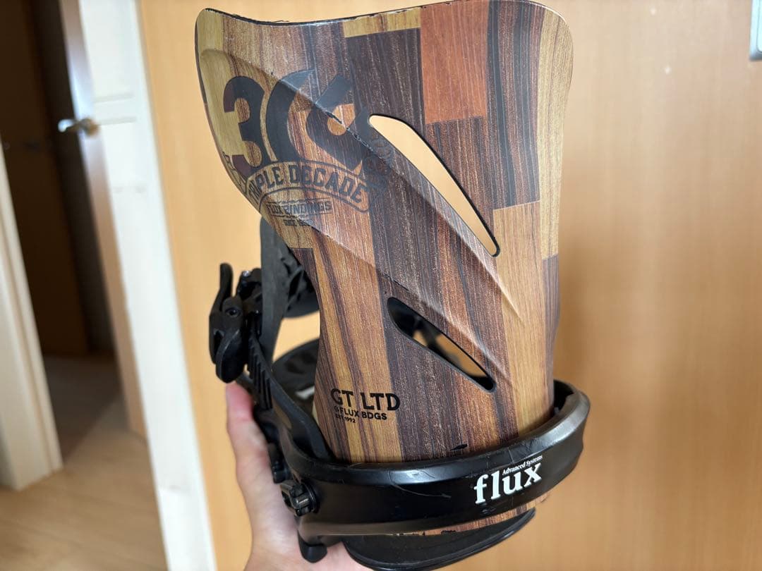 FLUX GT-LTD ビンディング Sサイズ 木目調