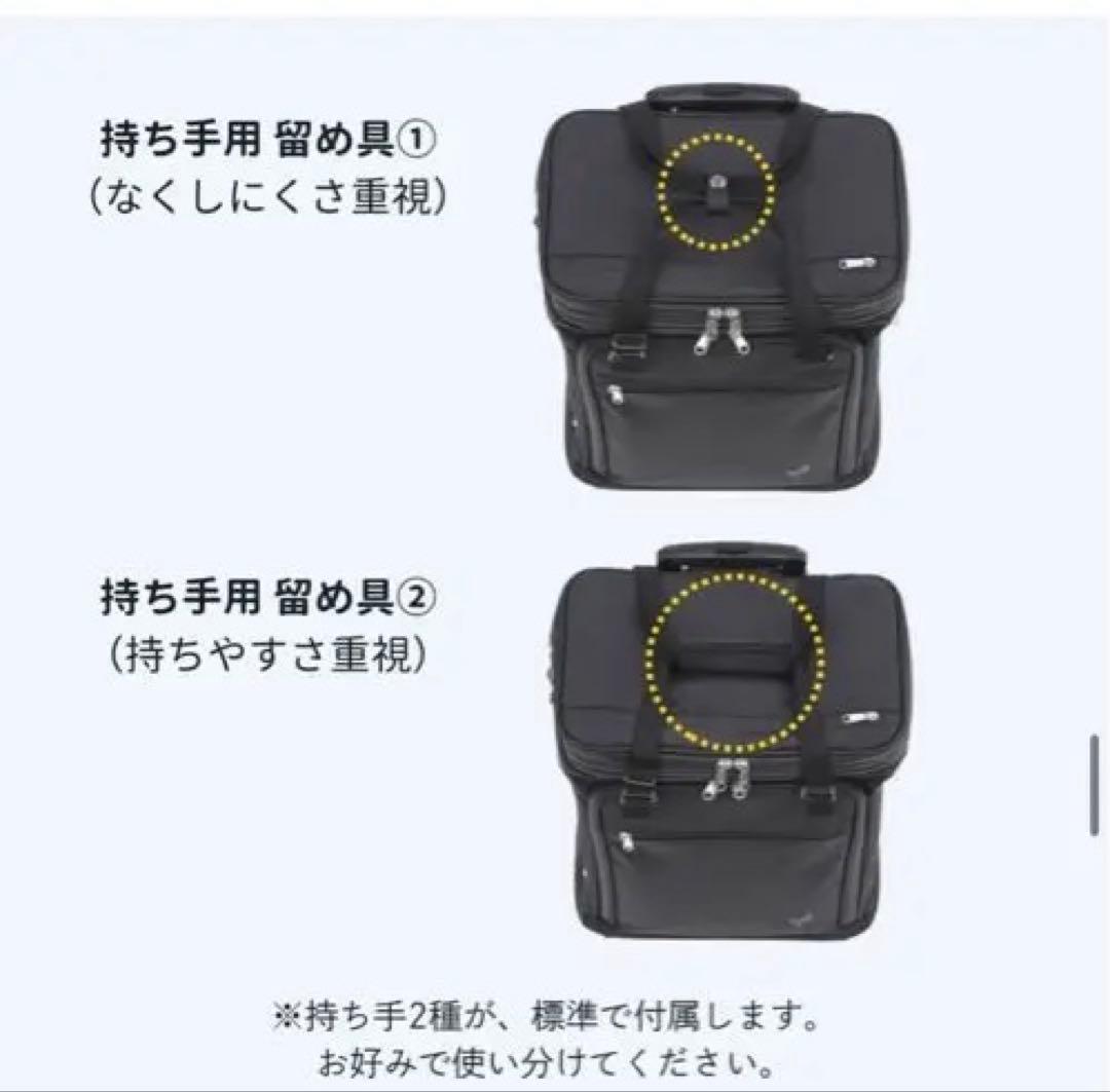 3段階拡張可能キャリーケース　リュックも可　新品TRIPLUS