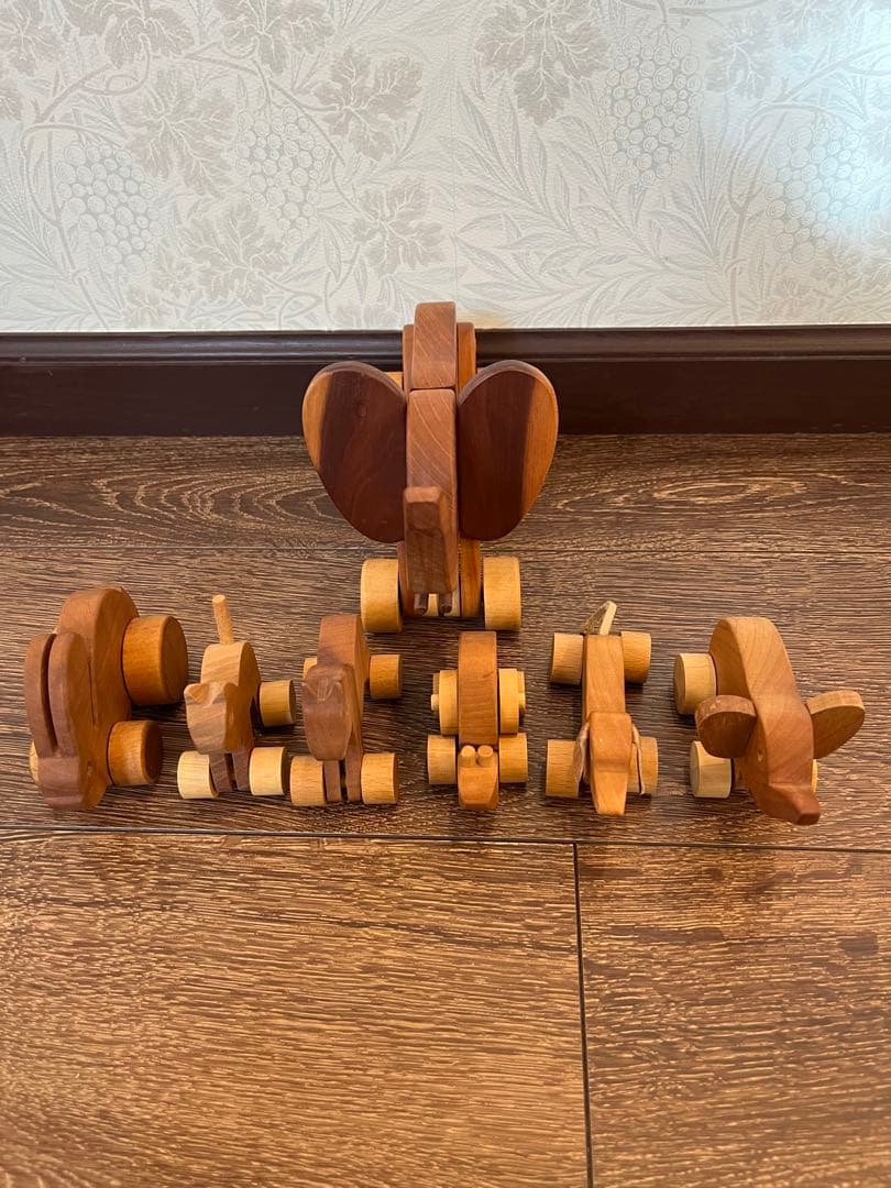 ORSKOV | オルスコフ　動物　置物　木製 北欧 インテリア　7点