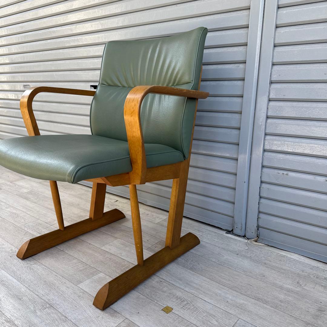 飛騨産業　アームチェア　ダイニングチェア　円空　佐々木敏光 デザイナー ②