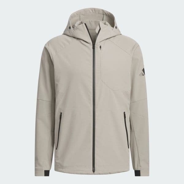 adidas プレミアム ストレッチ ウーブン フルジップパーカー JM2008
