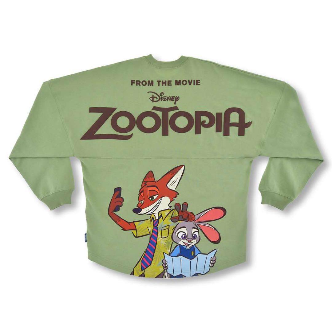 【Spirit Jersey】ジュディ・ホップス＆ニック・ワイルド 長袖Tシャツ