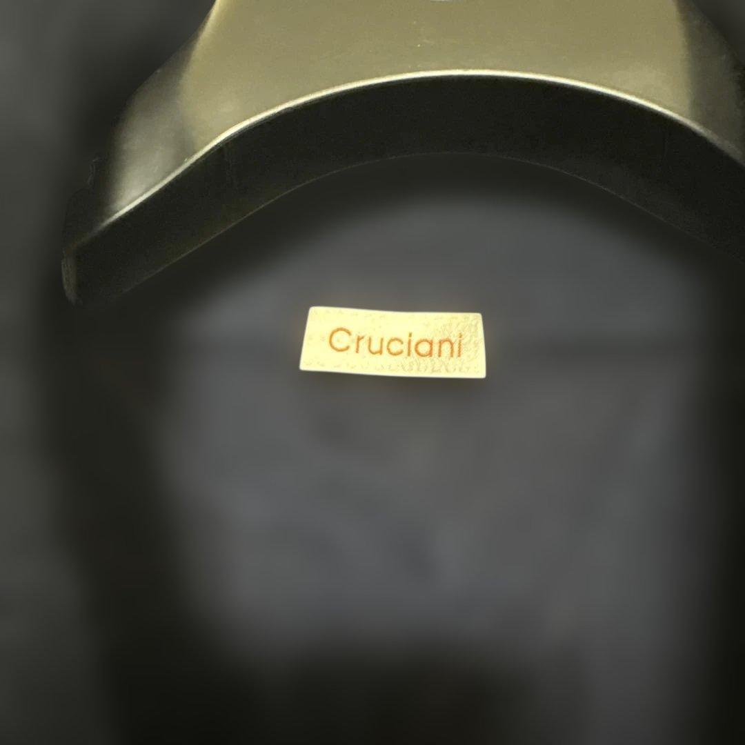 u*6様 Cruciani ネイビー ケーブル編み カシミアカーディガン