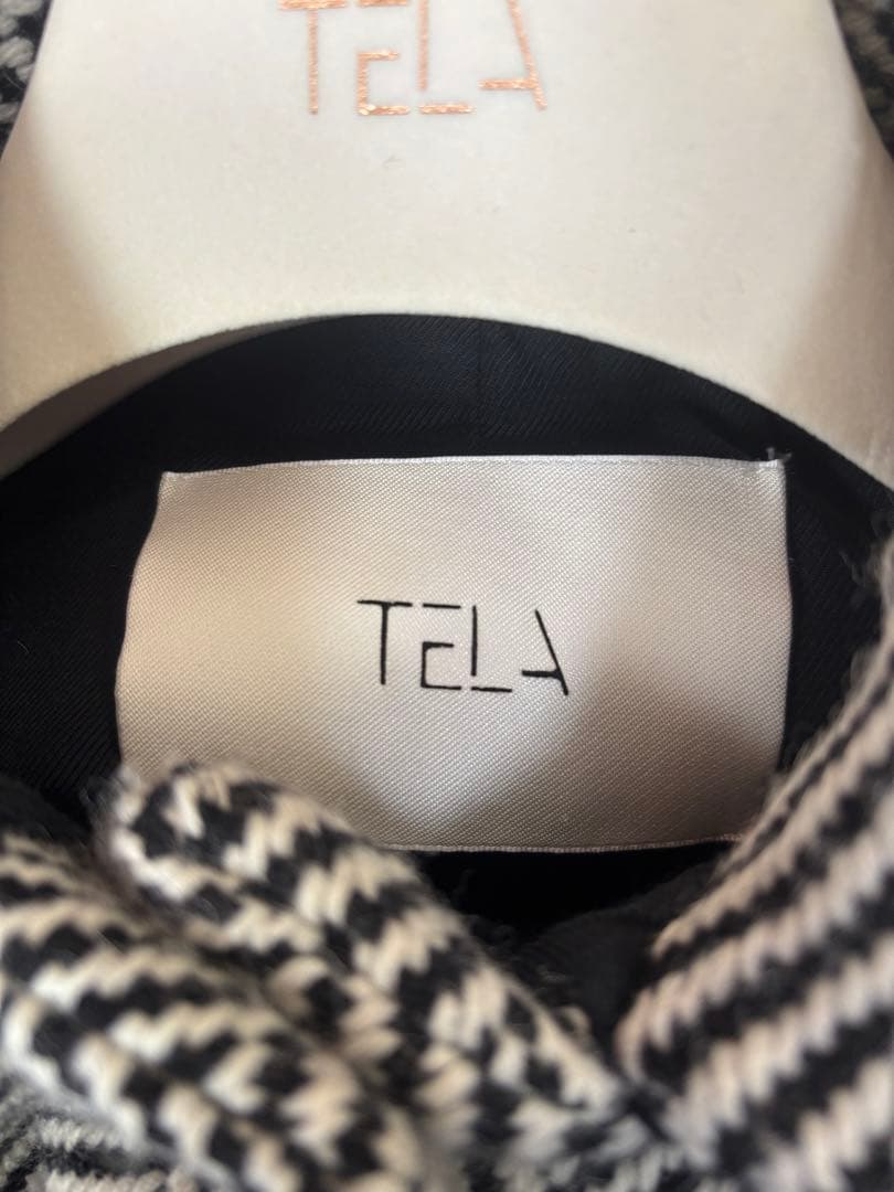 TELA ヘリンボーン柄ジャケット　美品☆