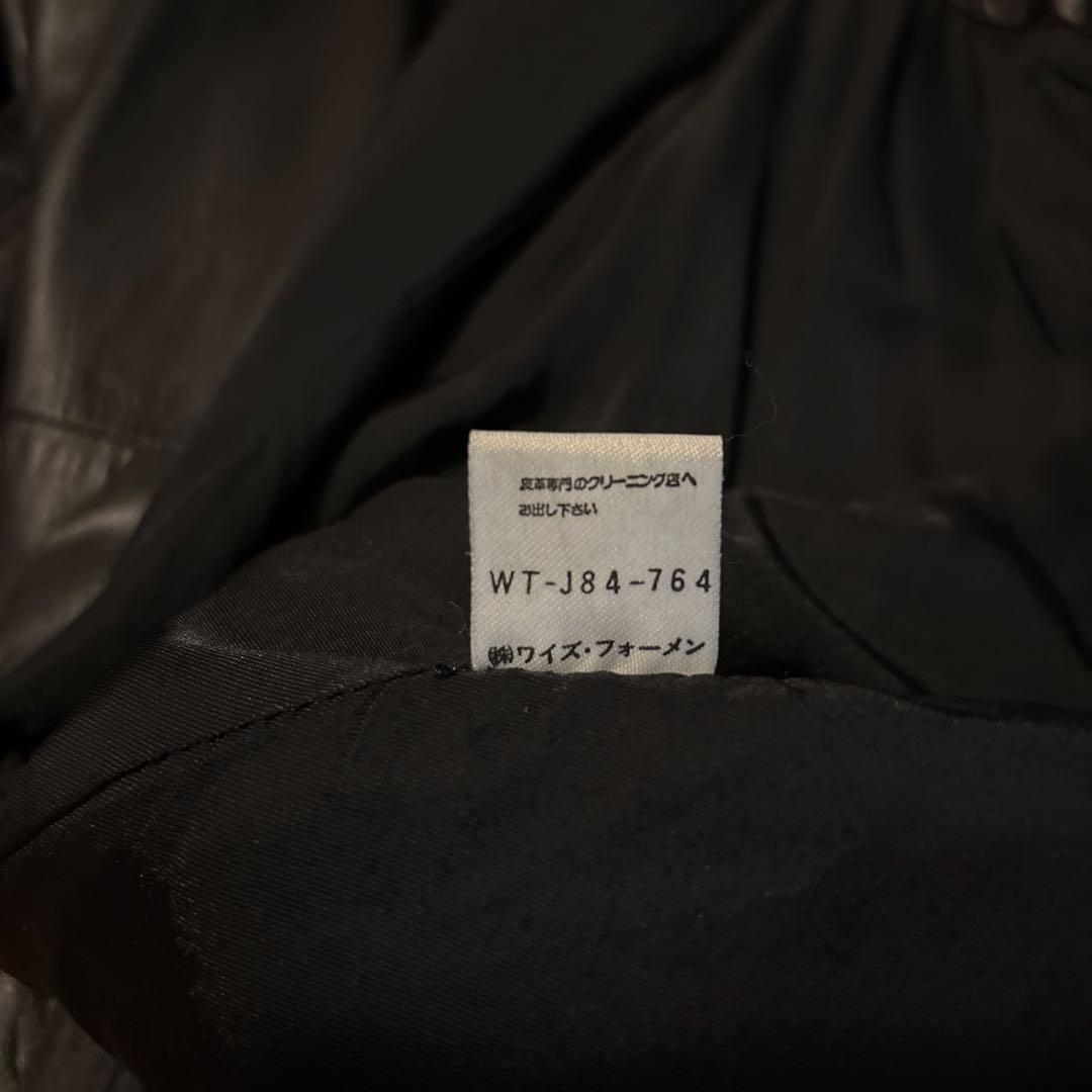 80s Y's for men WORKSHOP レディースレザーコート