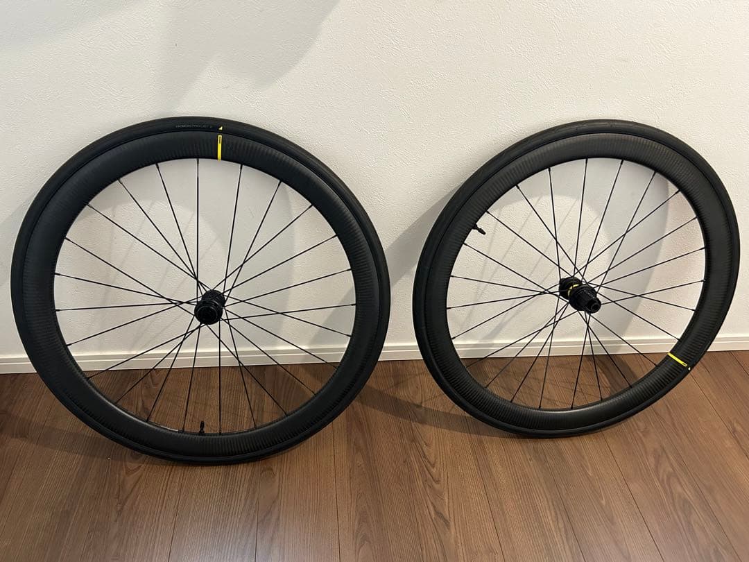 MAVIC COSMIC SL45 DISK C19 前後シマノ12速完成車外し