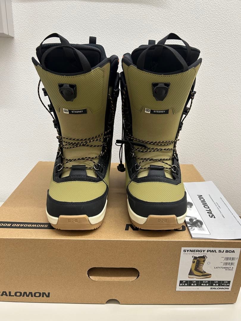 新品未使用Salomon SYNERGY サロモン 27.5　シナジー