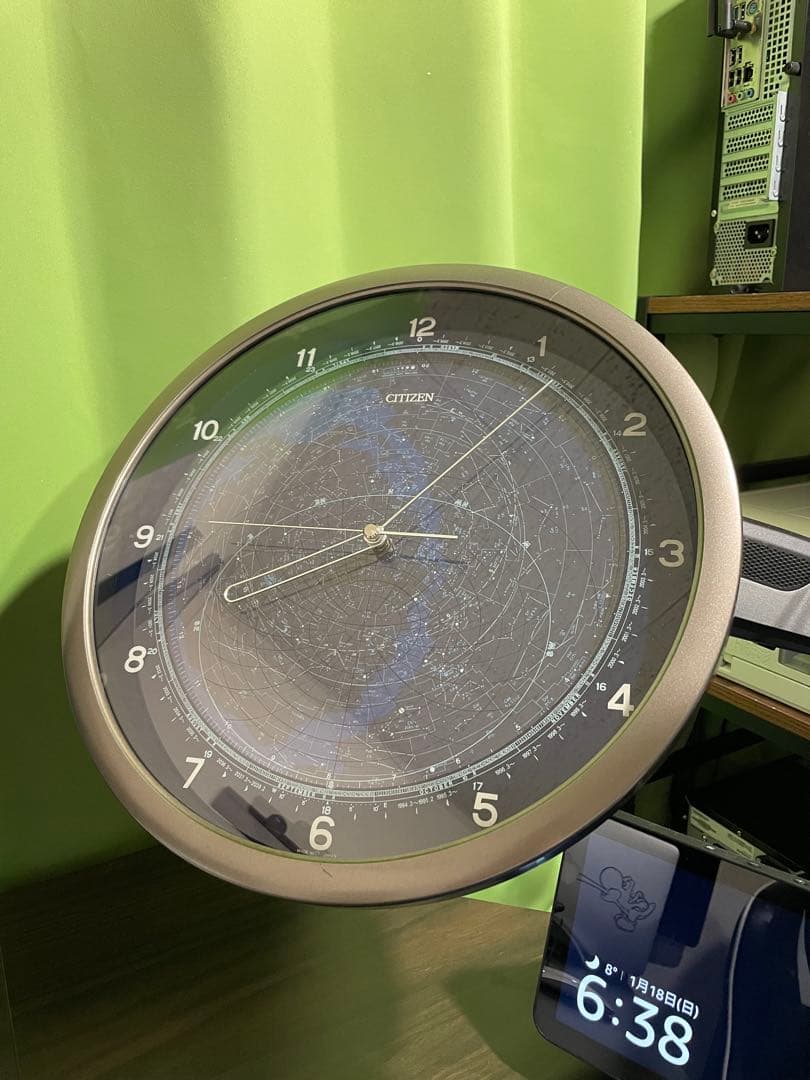 CITIZEN 掛け時計　コスモサイン　4MY602 希少美品　動作品