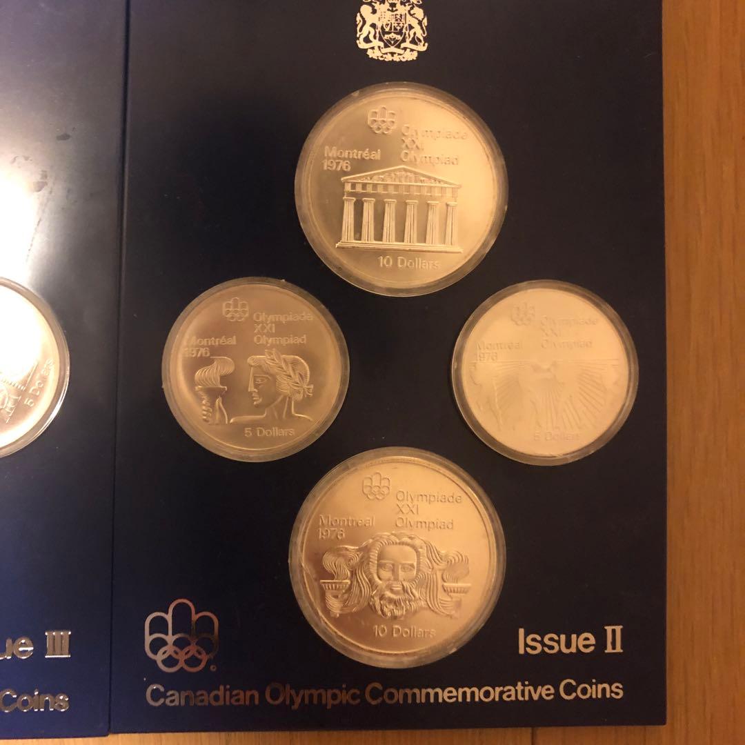 1976年　カナダオリンピック　モントリオール　記念セット　銀貨