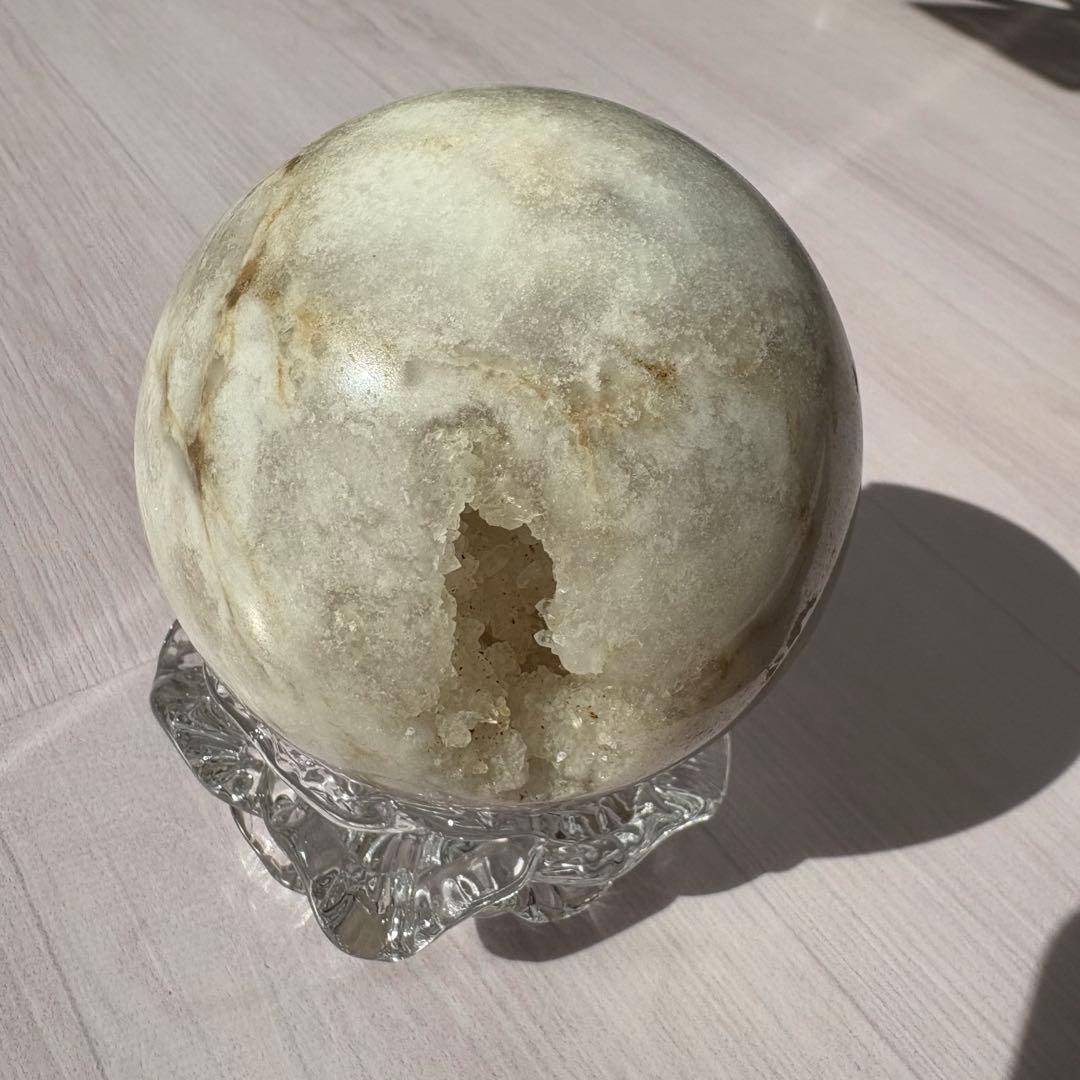 モロッコ　水晶　ジオード