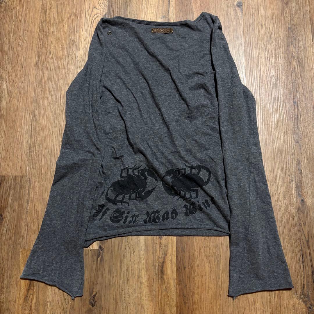 トップス ifsixwasnine scorpion cross cutsew