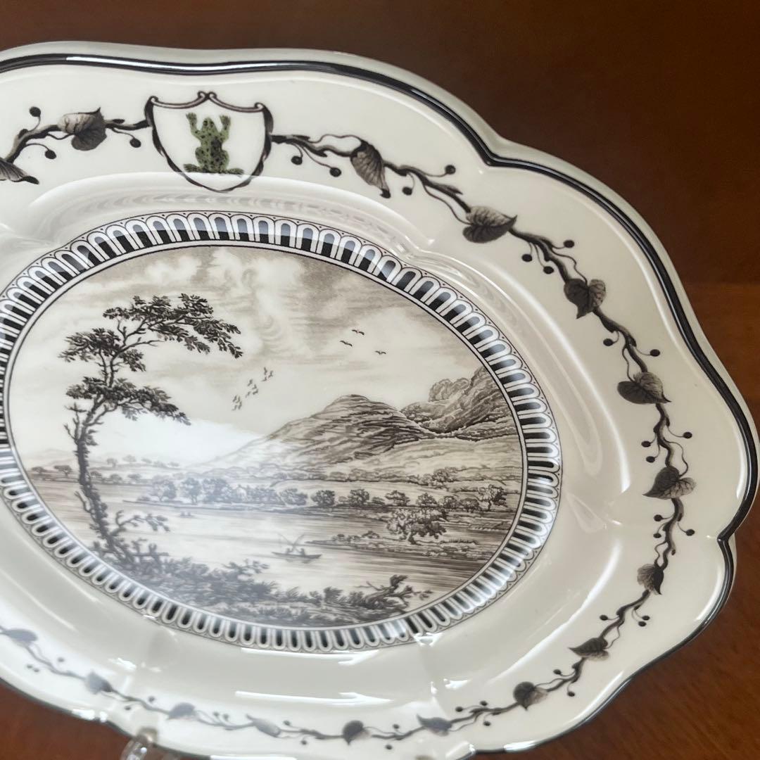 【希少品】ウェッジウッド★ジーニアスコレクション★フロッグサービスプレート④