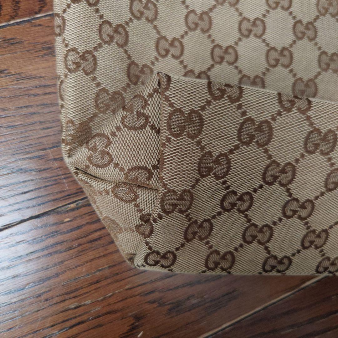 GUCCI 鳥の刺繍トートバッグ