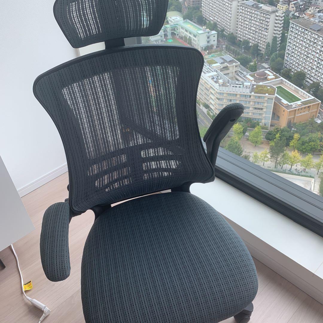 【33,550円】デスクチェア③FUJI-BOEKI アームアップチェア