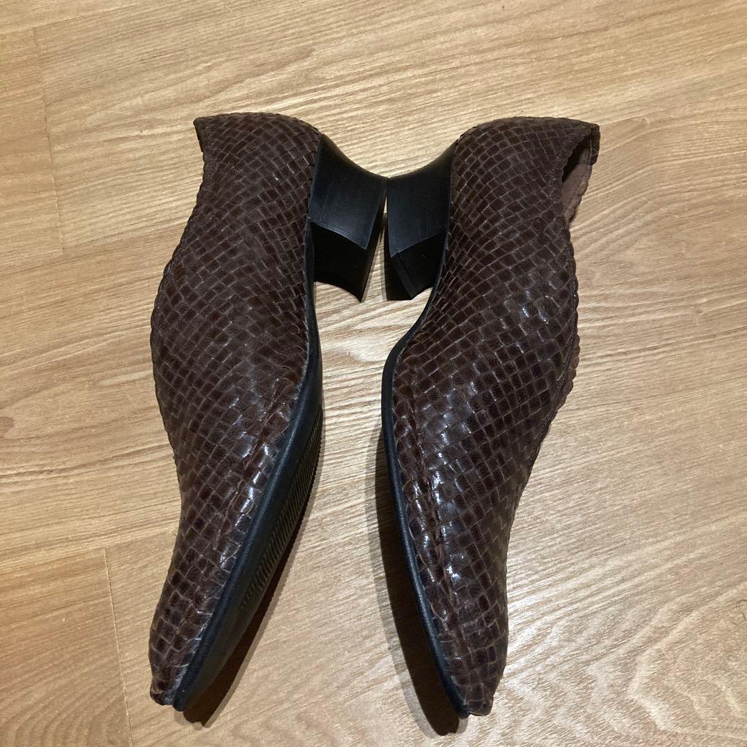 JURGEN LEHL ヨーガンレール　メッシュ　ローヒール