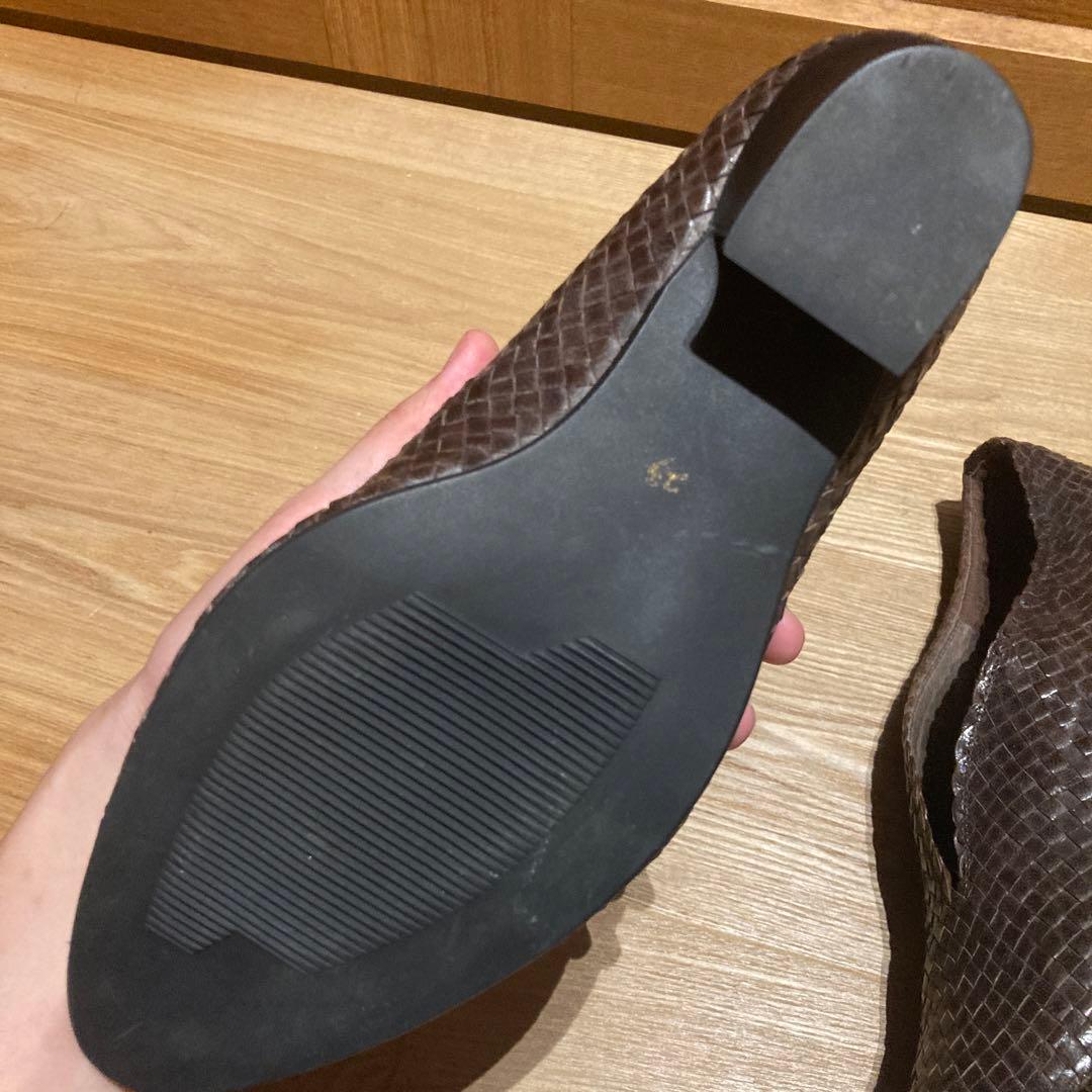 JURGEN LEHL ヨーガンレール　メッシュ　ローヒール