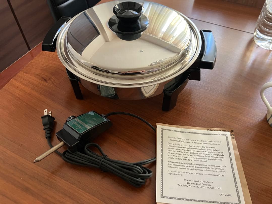 【インコア鍋.フライパンセット未使用】（電気スキレット追加）