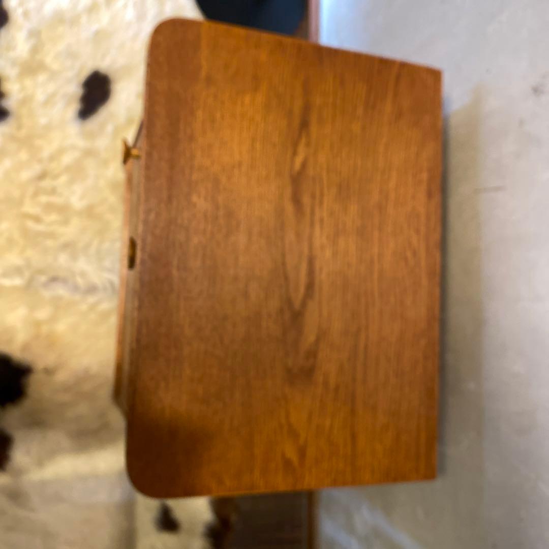 ビンテージ　オークベッドサイドチェスト　ミッドセンチュリー　モダン