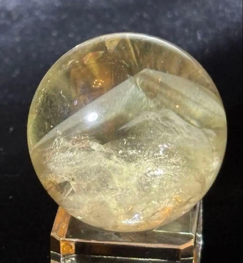 【金・良縁・成功】虹入！ファントム入りシトリンスフィアR201