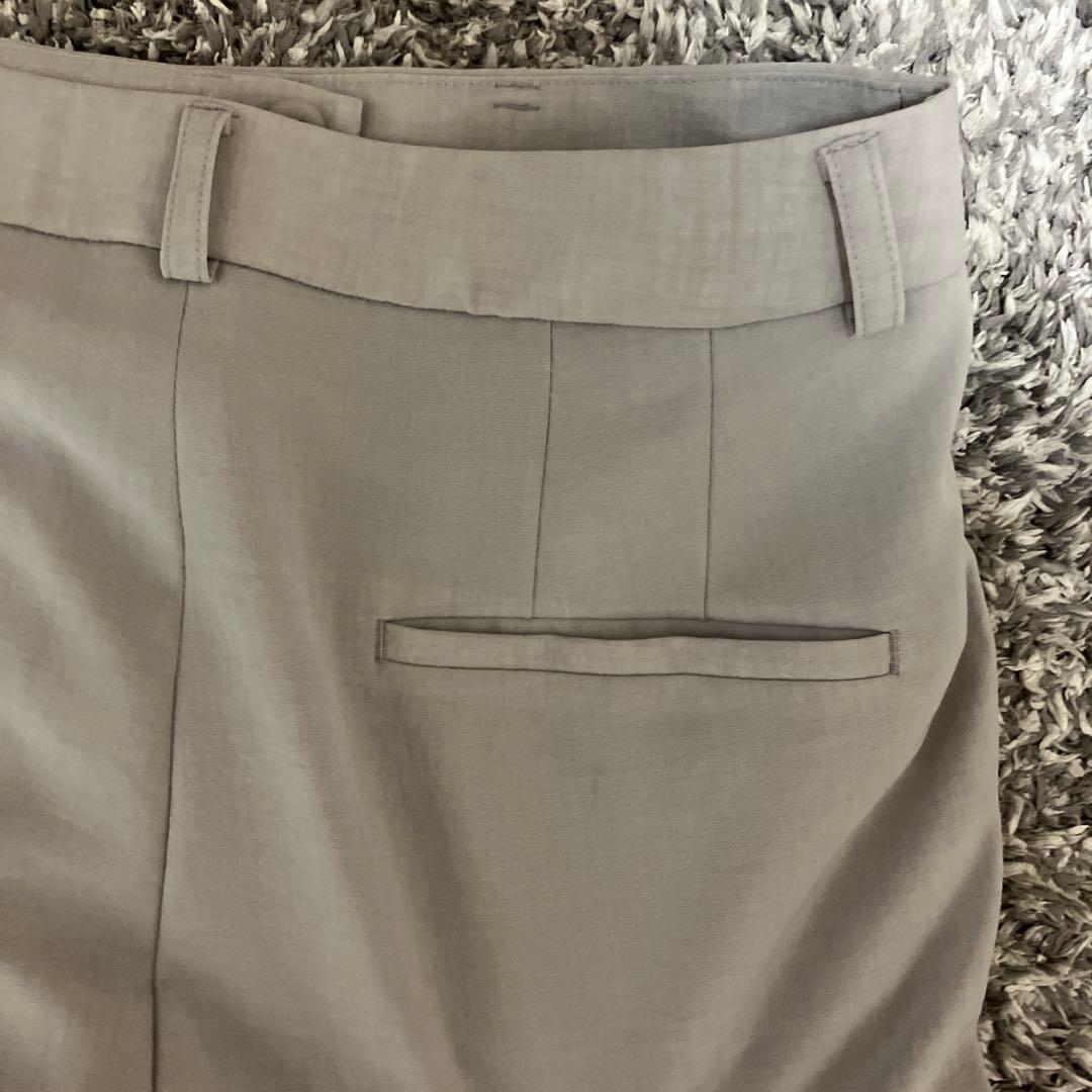 ※値下※【新品】現行ICB ライトグレー パンツスーツ 春夏 ウォッシャブル