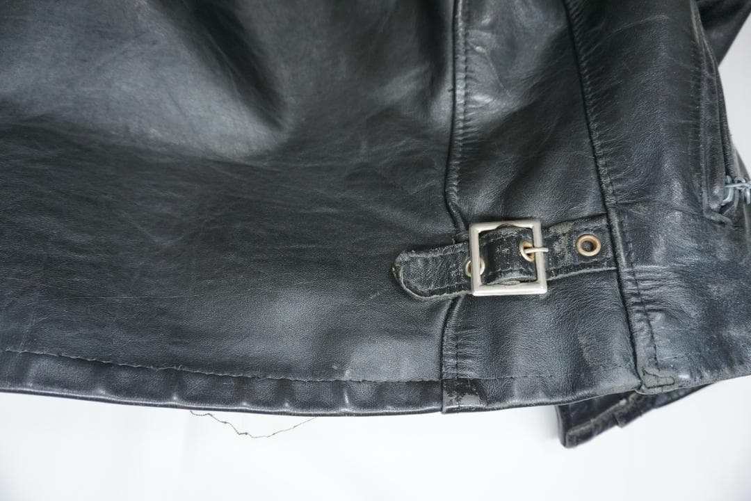 t*o様 Schott 641 シングルライダース オリジナル 擦れ下地露出 3