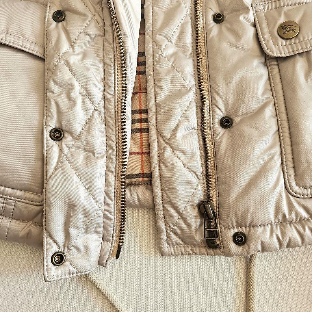 BURBERRY バーバリー ブルーレーベル 裏地ノバチェック 中綿 ベスト