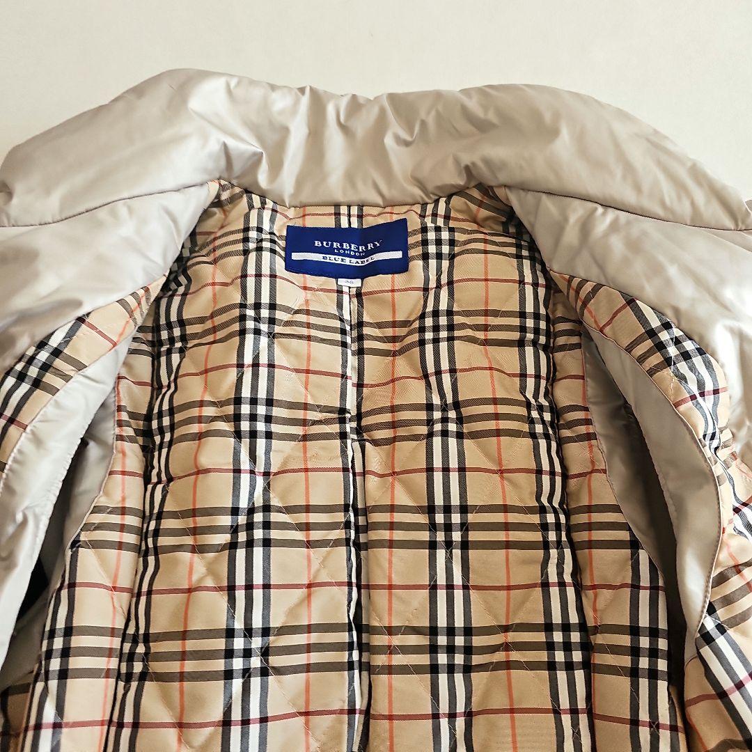 BURBERRY バーバリー ブルーレーベル 裏地ノバチェック 中綿 ベスト