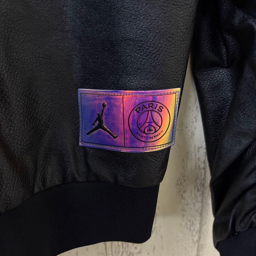 【激レア】パリサンジェルマン　レザージャケット　ブルゾン　PSG 完売モデル　黒