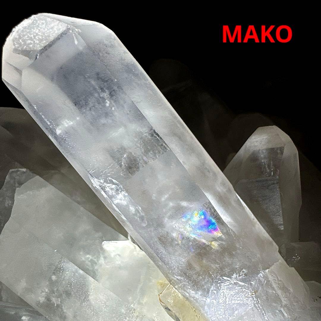 M1692☆ピンク水晶クラスター1.7Kg☆天然石　原石☆N50309