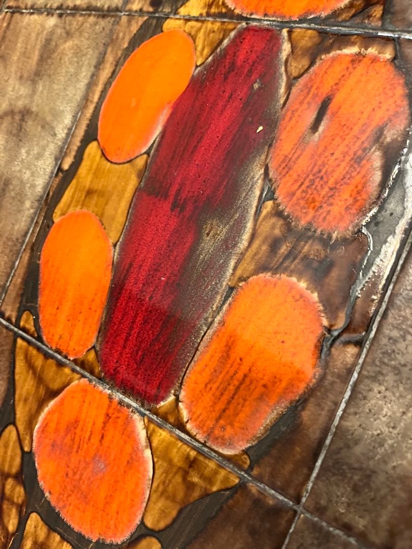 フランスビンテージ　テーブル　タイルトップ　Lloyd’s Antiques