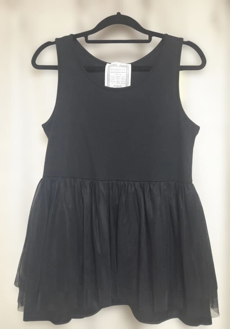 【新品】BEARDSLEY＊チュチュタンク ブラック