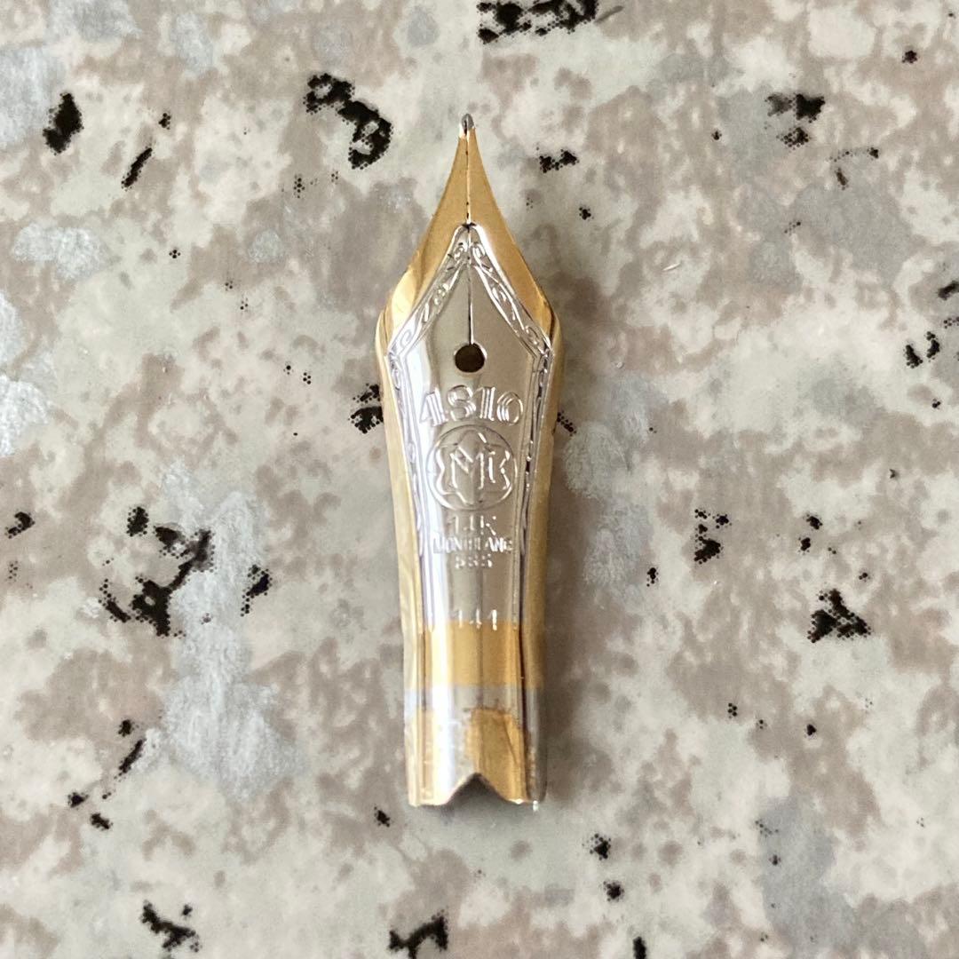 #101 オーバーホール済み 万年筆 モンブラン MONTBLANC 14k