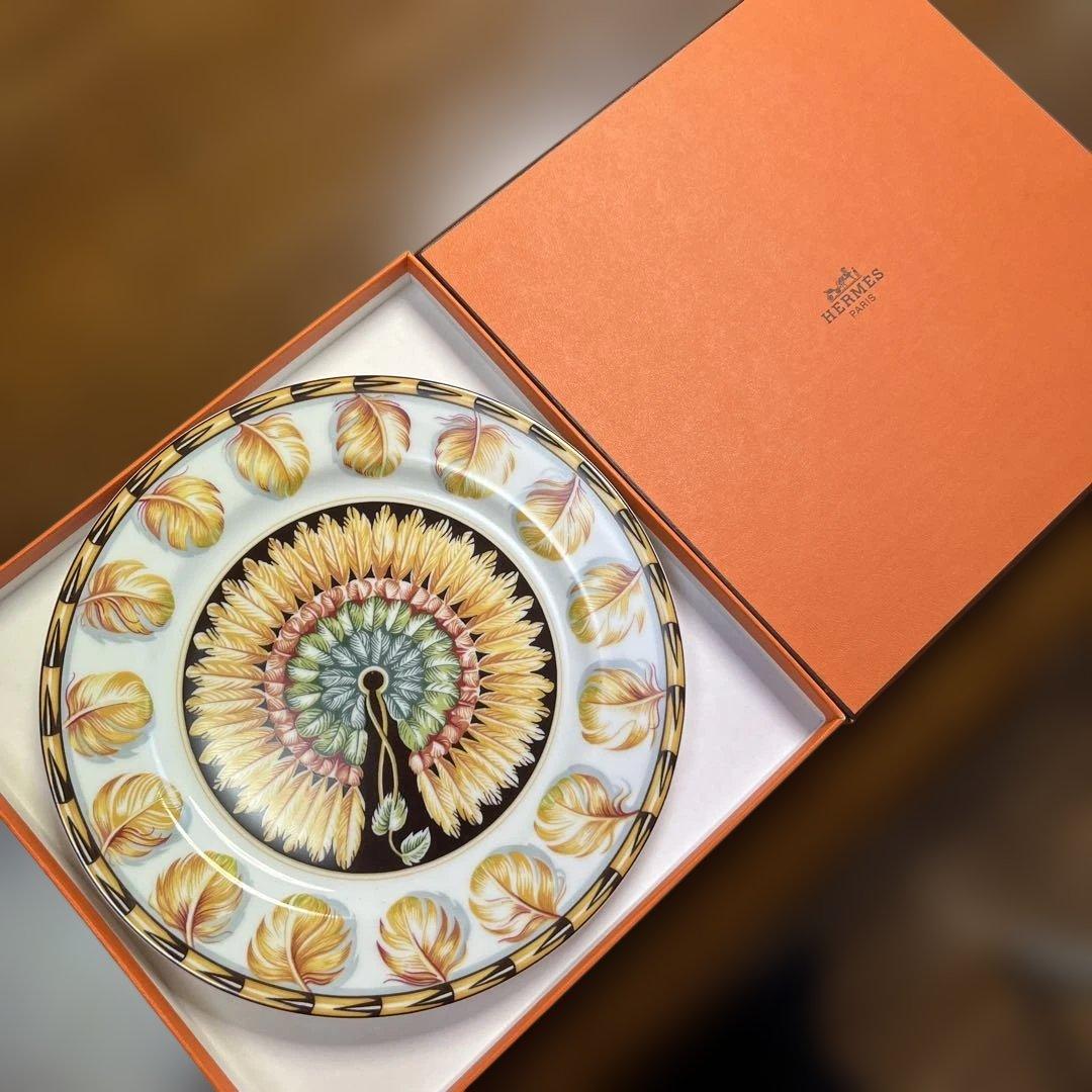 エルメス 絵皿 パッチワーク