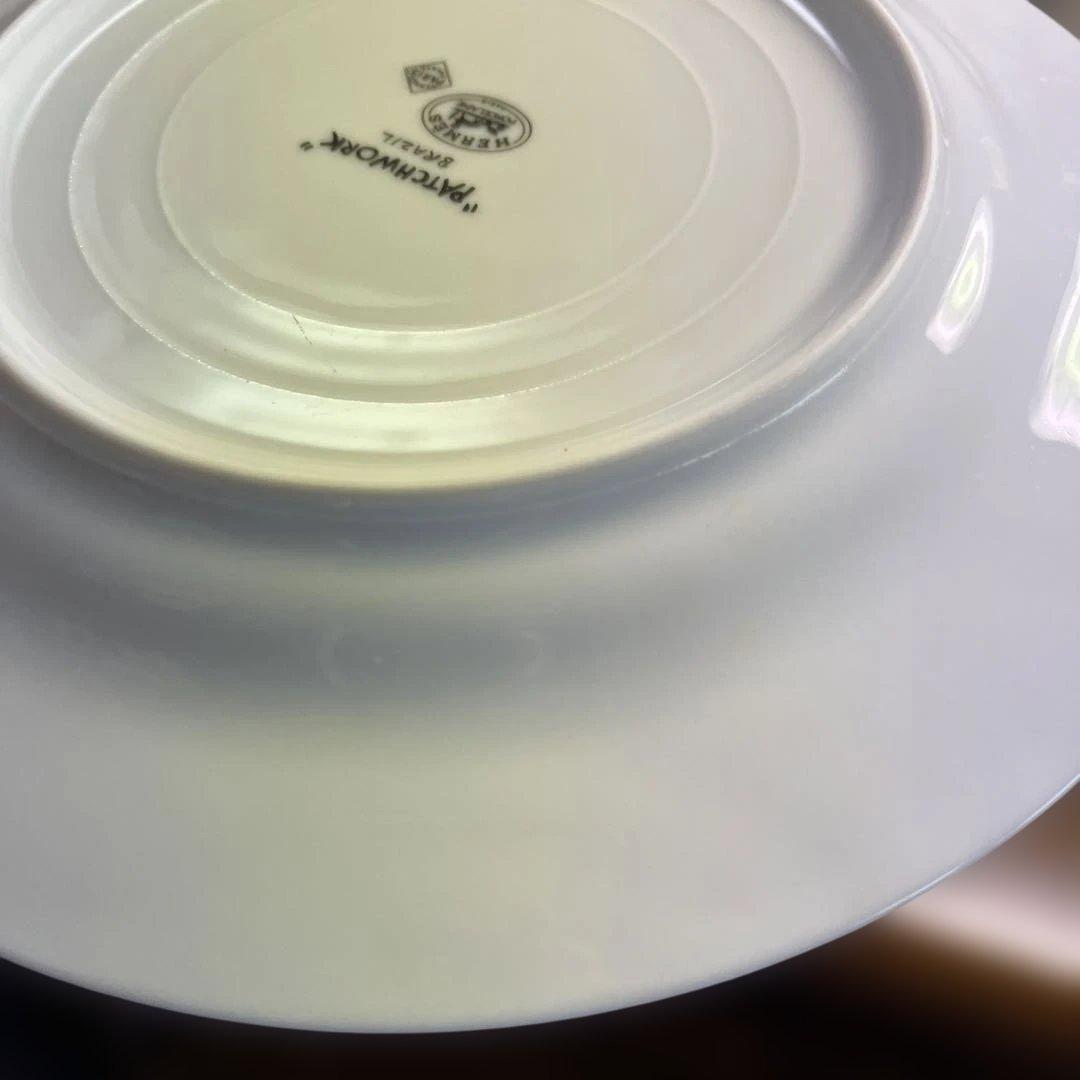 エルメス 絵皿 パッチワーク