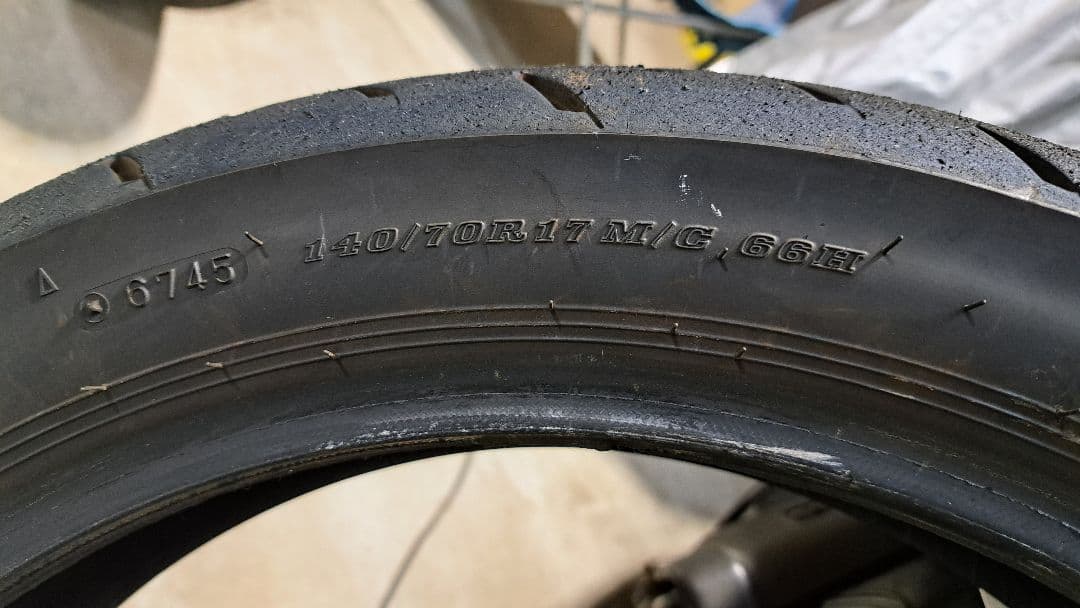 と*く様 DUNLOP ダンロップ GPR300 17インチ 250ccサイズ