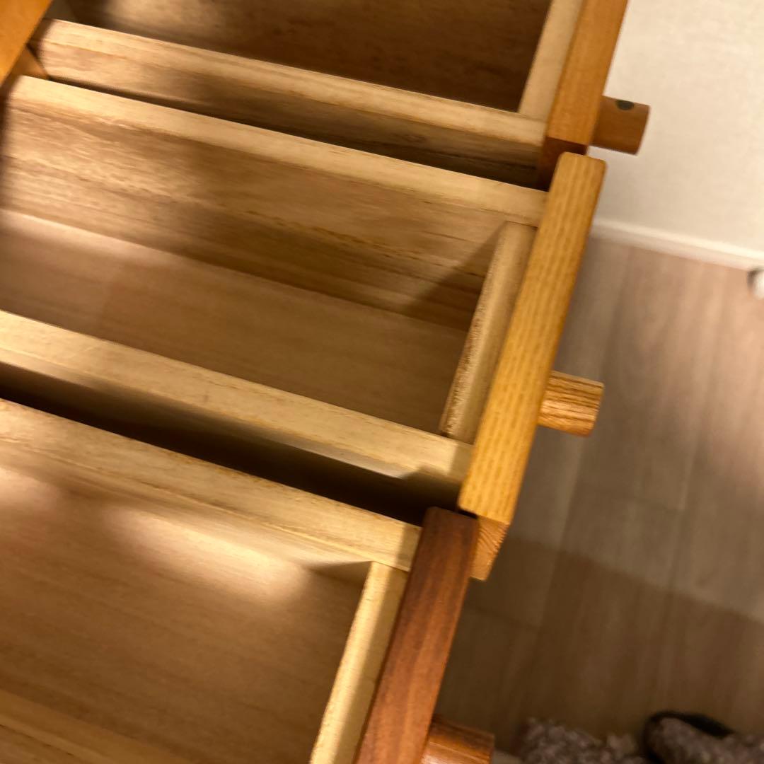 【希少】木製 多段チェスト 12杯 引き出し付き 幅75×奥行32.5×高さ90