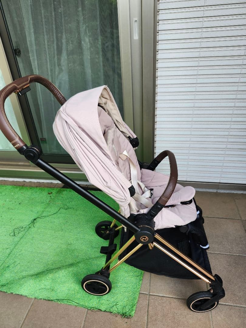 Cybex ベージュ バギー 折りたたみ式