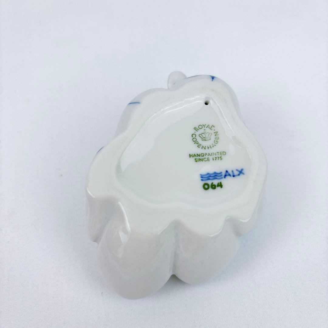 【未使用】ロイヤルコペンハーゲン フィギュリン ブルーフルーテッド アヒル 美品