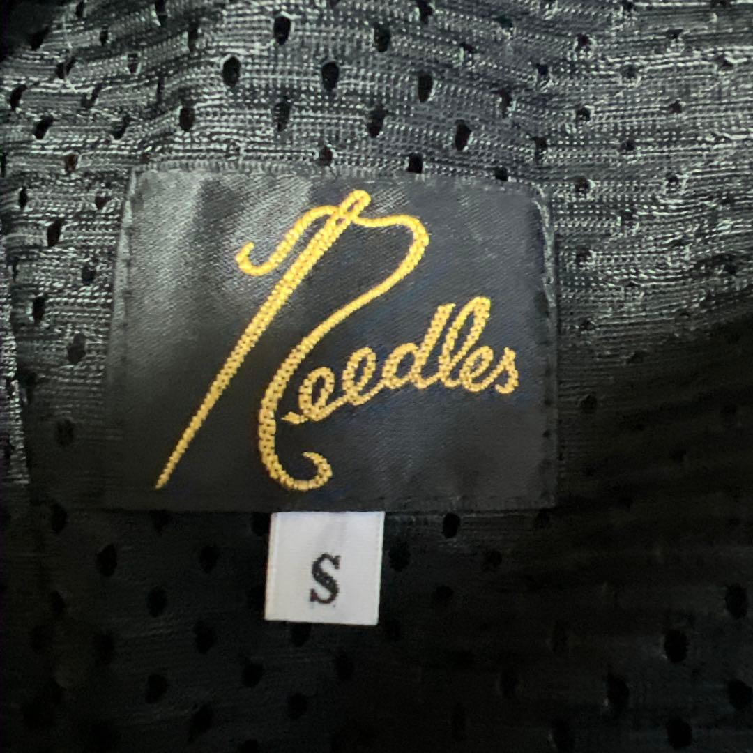 ★Needles/ニードルス★ パピヨン総柄　蝶小紋　　トラックパンツ　メンズS
